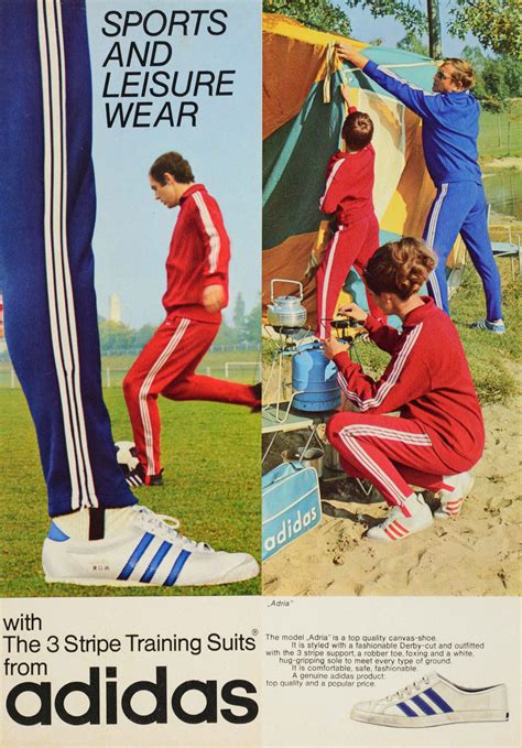 adidas tracksuits history.